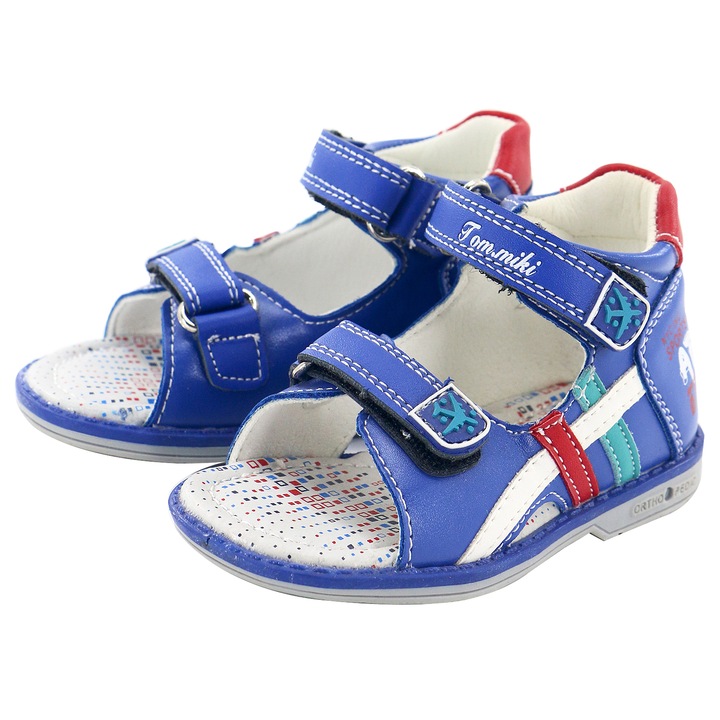 Сандали B3123B 62218, Тъмносин