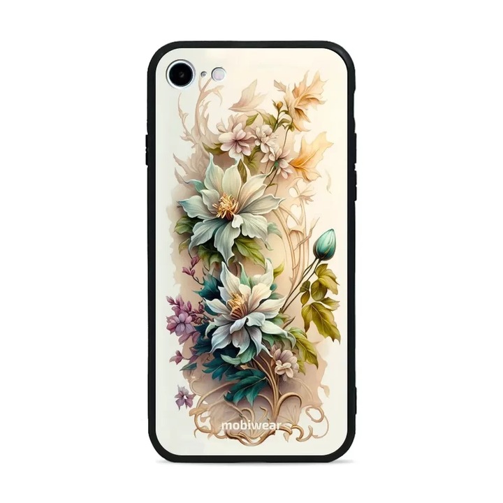 Калъф за телефон, Mobiwear, за Apple iPhone SE (2020), Многоцветен, устойчив на удар и надраскване