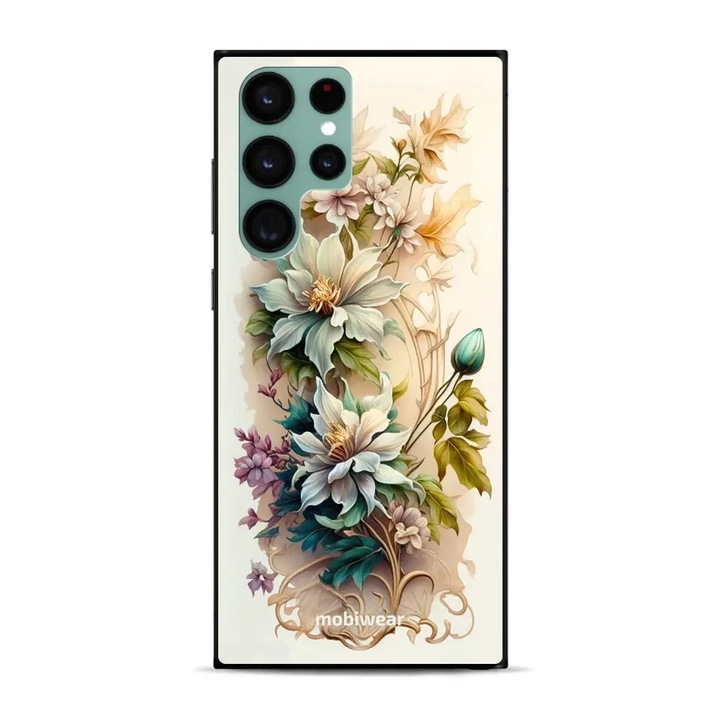 Калъф за телефон, Mobiwear, за Samsung Galaxy S22 Ultra, многоцветен, пластмасов материал