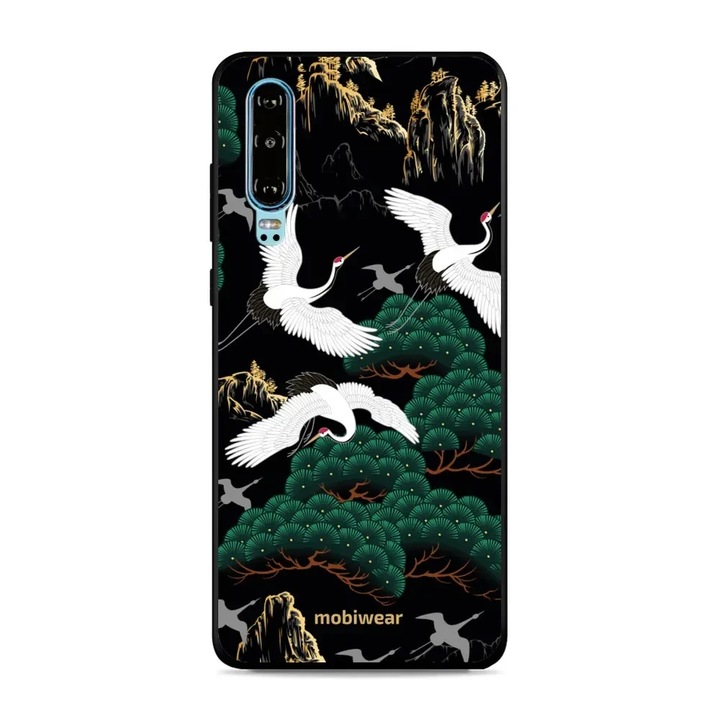 Husa telefon Mobiwear Glossy, pentru Huawei P30, rezistenta la socuri si zgarieturi, multicolor