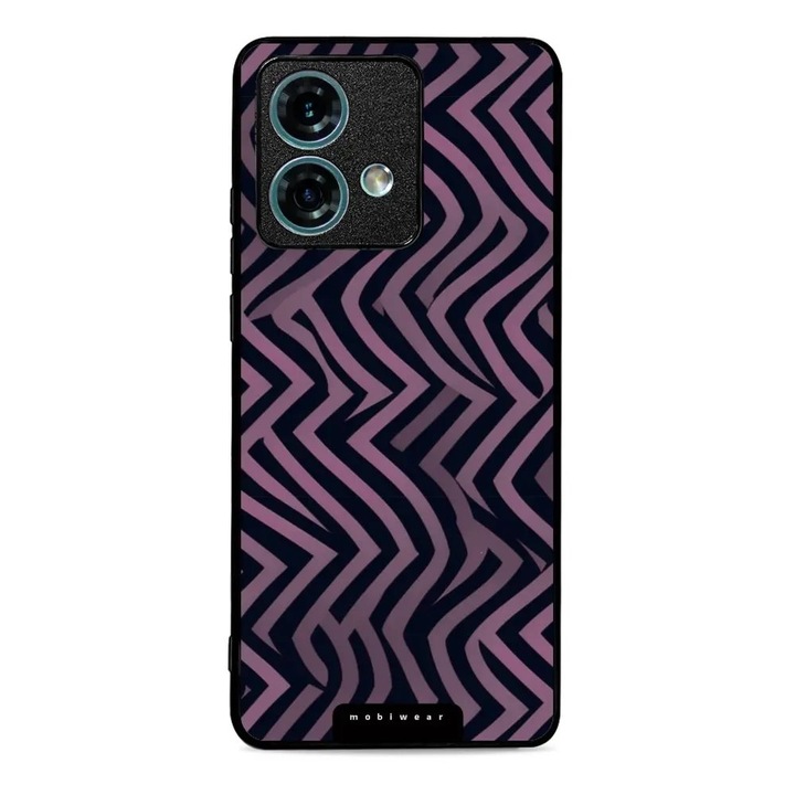 Husa telefon Mobiwear Glossy, pentru Motorola Edge 40 Neo, protectie completa, design elegant, violet