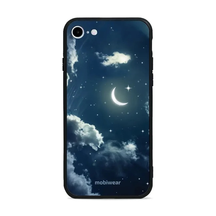 Mobiwear Glossy калъф за Apple iPhone SE 2020, устойчив на удар и надраскване, многоцветен, 10x15x22см