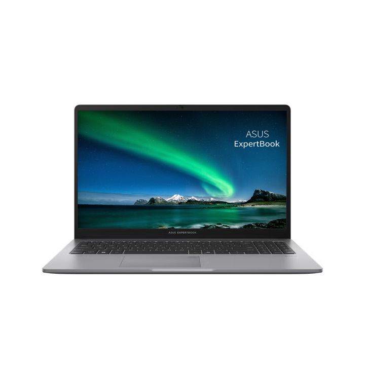Asus ExpertBook P15 Laptop, Intel Core i5 13420H, 24GB DDR5 Memória, 1000GB SSD, 15.6" FullHD, Magyar billentyűzet, Szürke, Vírusírtó, Böngésző, Windows 11 Pro