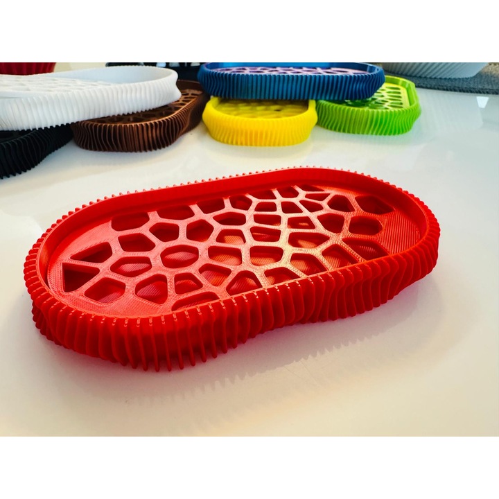 Savoniera, 3D, model Wave, Rosu