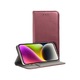 Husa pentru Motorola Moto G35 5G flip case burgundy