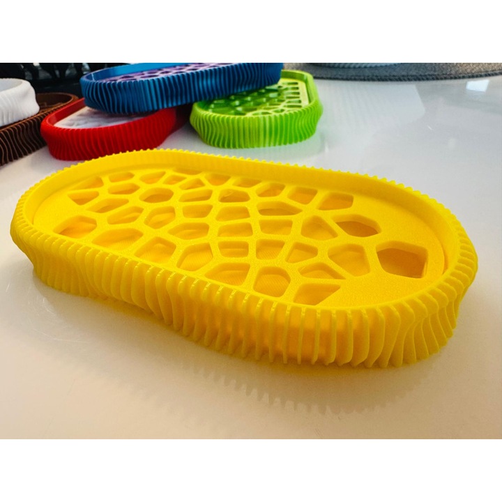 Savoniera, 3D, model Wave, Galben