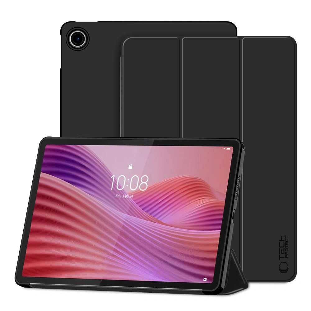 Husa tableta TechProtect, SmartCase, pentru Lenovo Tab 10.1, negru