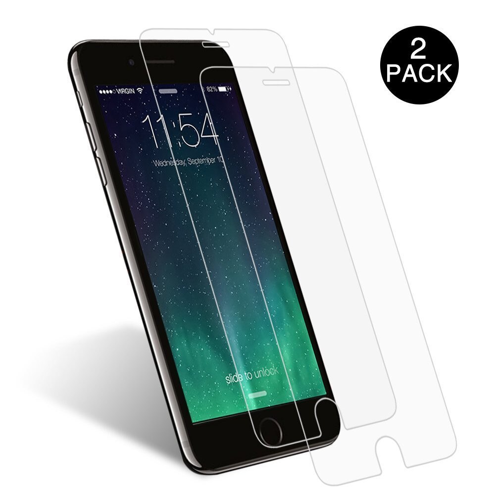 Folie protectie, pachet 2 bucati, iPhone 7, Premium Tempered Glass,