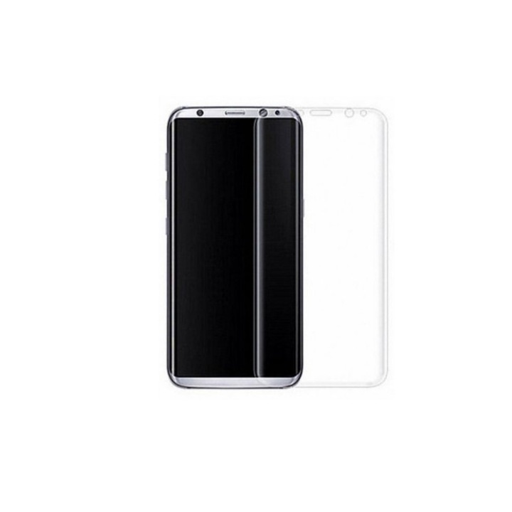 Стъклен протектор за Samsung Galaxy S8, Извит, Цял Екран, Прозрачен