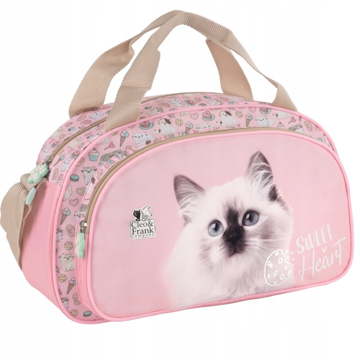 Derform Cleo&Frank 45 sporttáska, 40x23x14cm, vonzó dizájn, könnyen hordozható