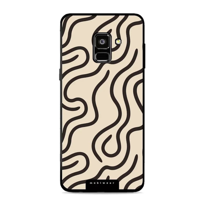 Husa telefon Mobiwear Glossy pentru Samsung Galaxy A8 (2018), rezistenta la socuri si zgarieturi
