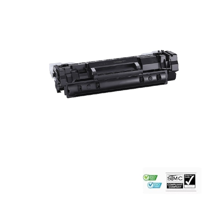 TONER compatibil HP CF217A, CU CIP, negru, 1600 pag