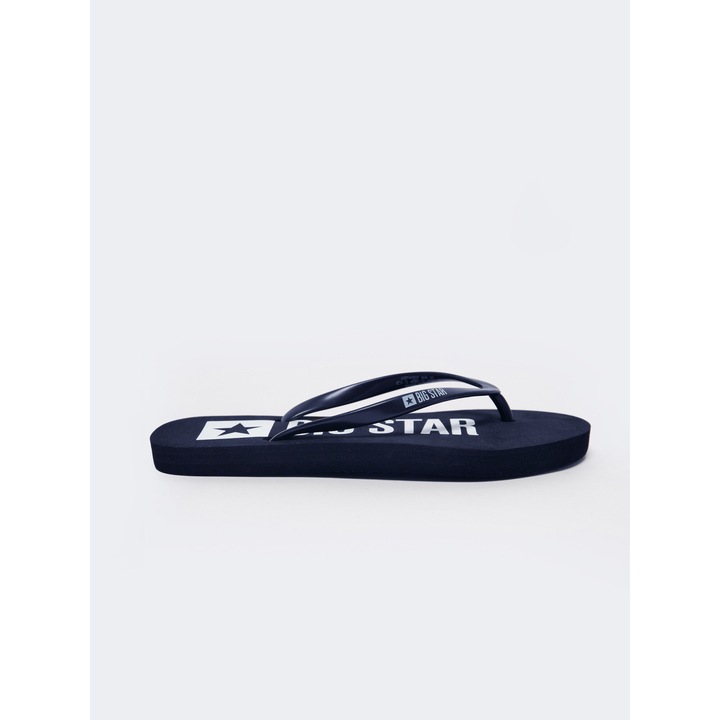 Slapi dama Big Star, bleumarin, logo mare