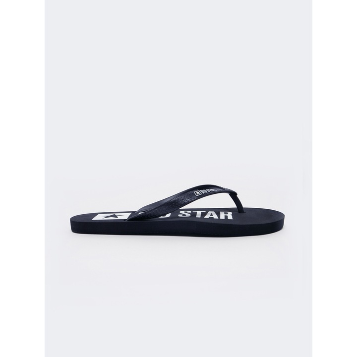 Slapi Big Star JJ174605 FLOPS, barbati, bleumarin, material sintetic
