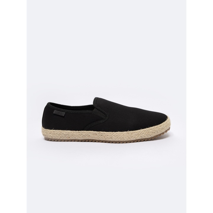 Espadrile barbati, Big Star, slip-on, negru, materiale textile de inalta calitate, brant confortabil, 45 EU