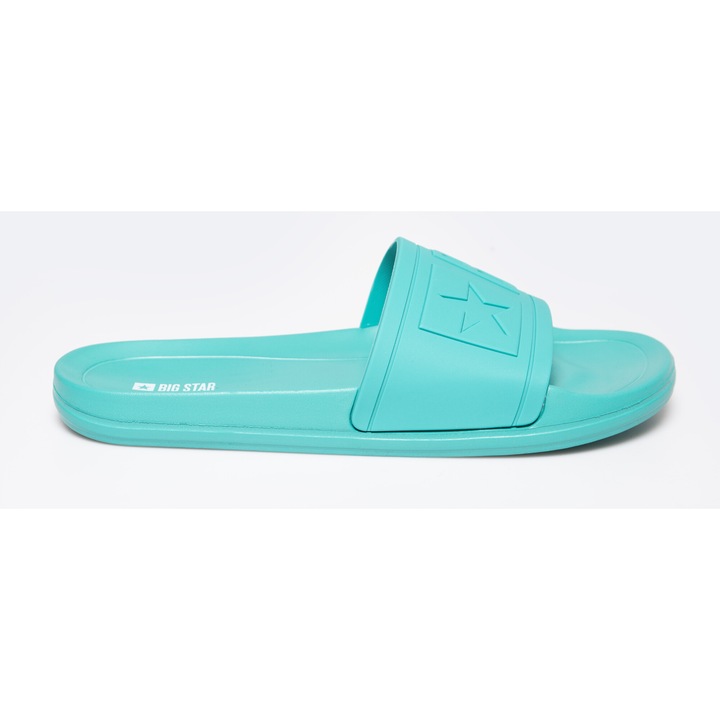 Papuci Big Star RR174A070, verde, talpa, Turcoaz