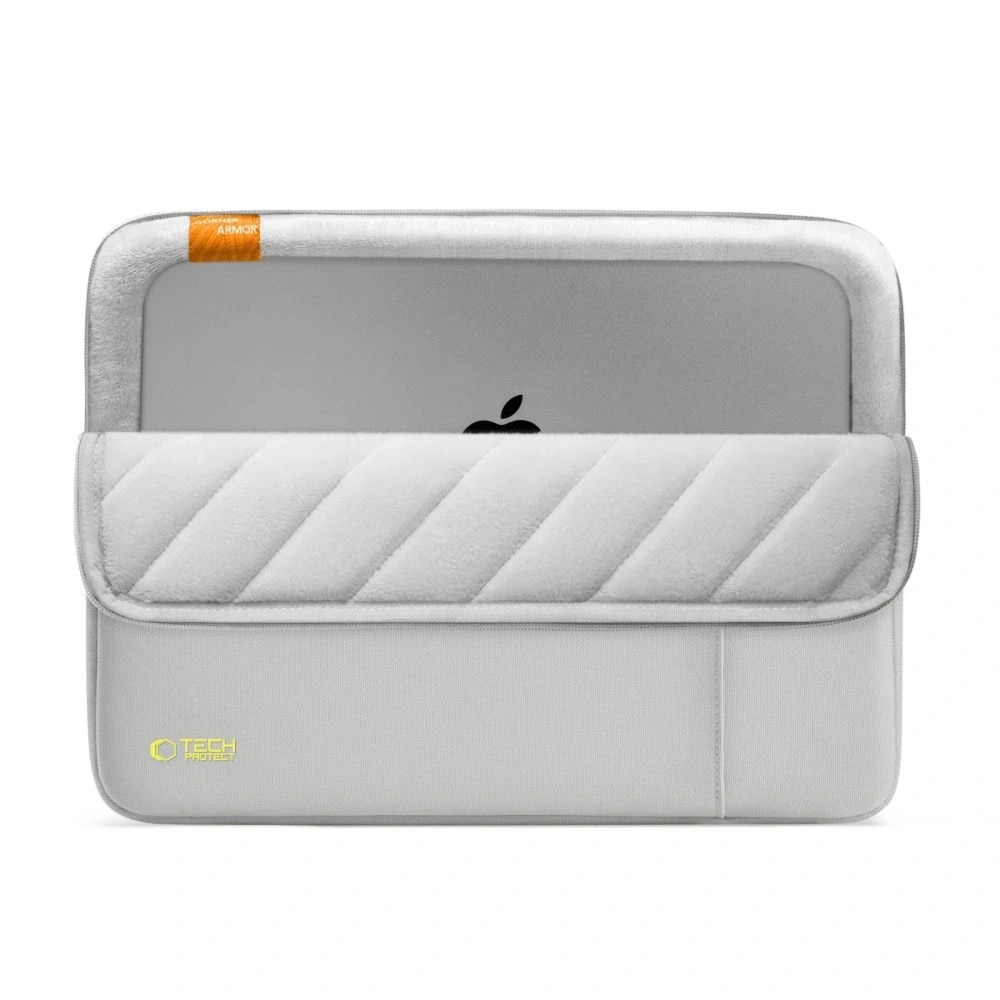 Geanta laptop Tech-Protect Defender, gri, 13-14 inci, 320x240x30mm