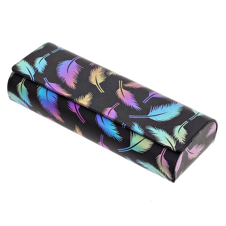 Etui pentru ochelari, Stylion, holografic, negru
