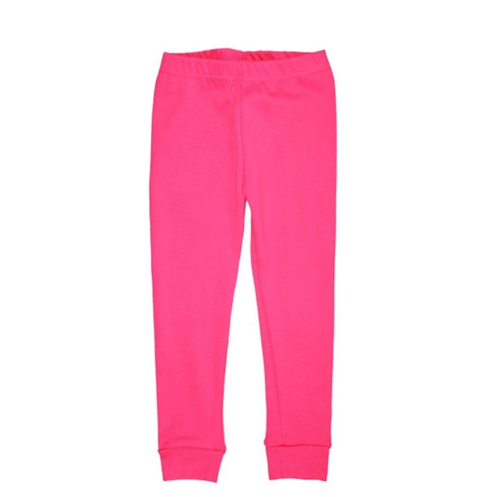 Pantaloni de pijama pentru fetite, fucsia