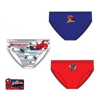 Set 3 perechi chilotei, baieti, Disney, Spiderman, Albastru/Alb/Rosu, 116-128 CM Set 3 perechi chilotei, baieti, Disney, Spiderman, Albastru/Alb/Rosu, 116-128 CM