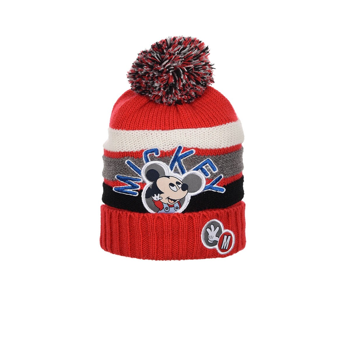 Caciula bebe Mickey Mouse, Albastru, 48 cm