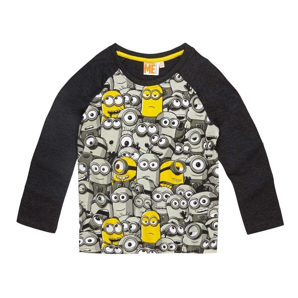 Bluza Minions, gri-petrol