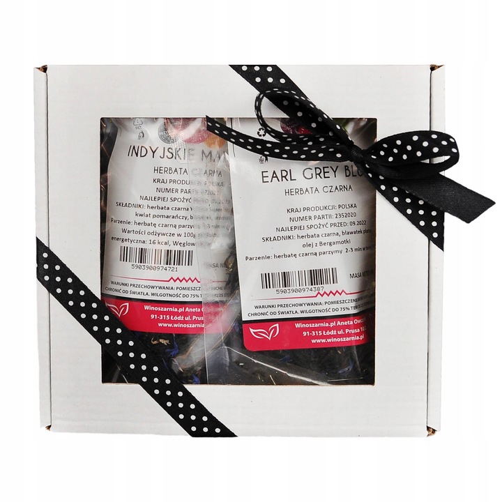 Set de ceai cu ceai negru, winoszarnia, 2x50g, cadou