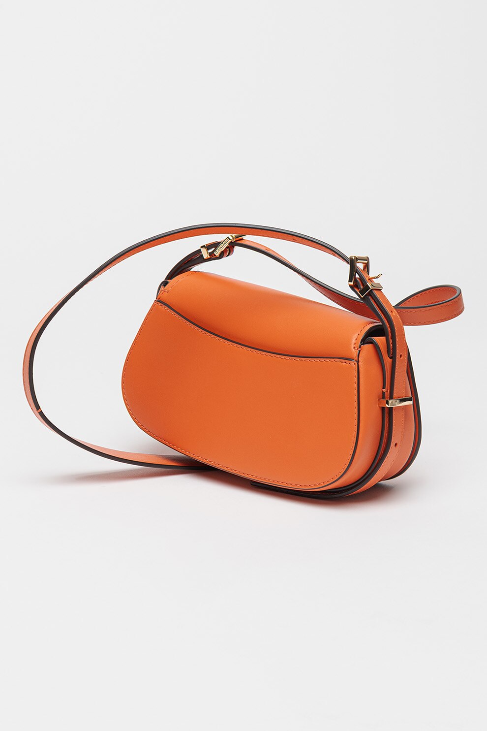 Michael Kors, Geanta crossbody din piele Lydia, Portocaliu