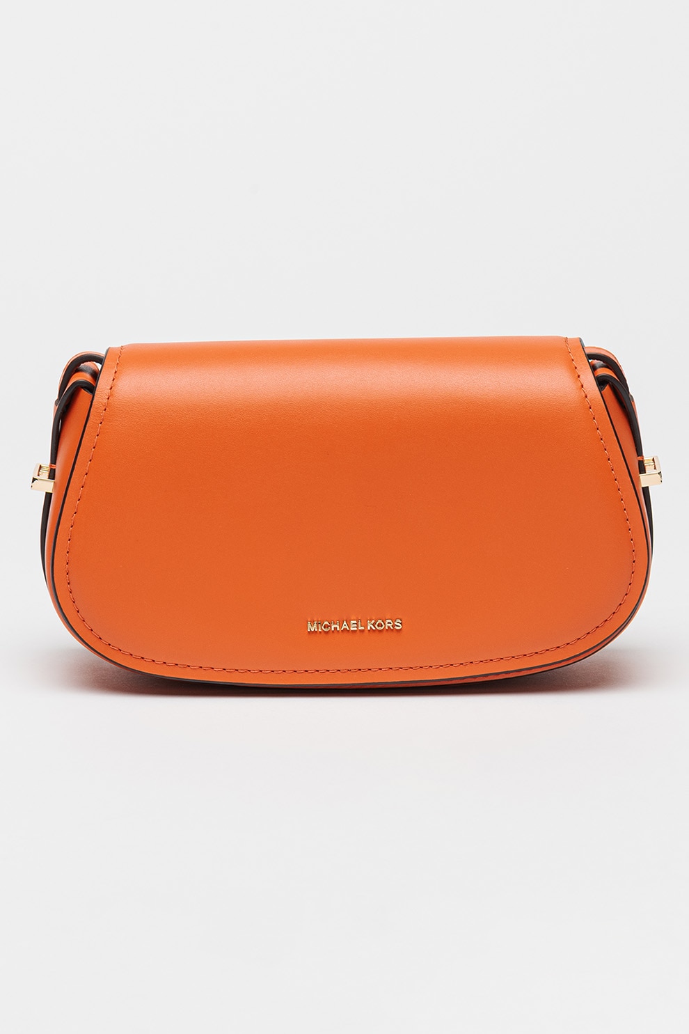 Michael Kors, Geanta crossbody din piele Lydia, Portocaliu