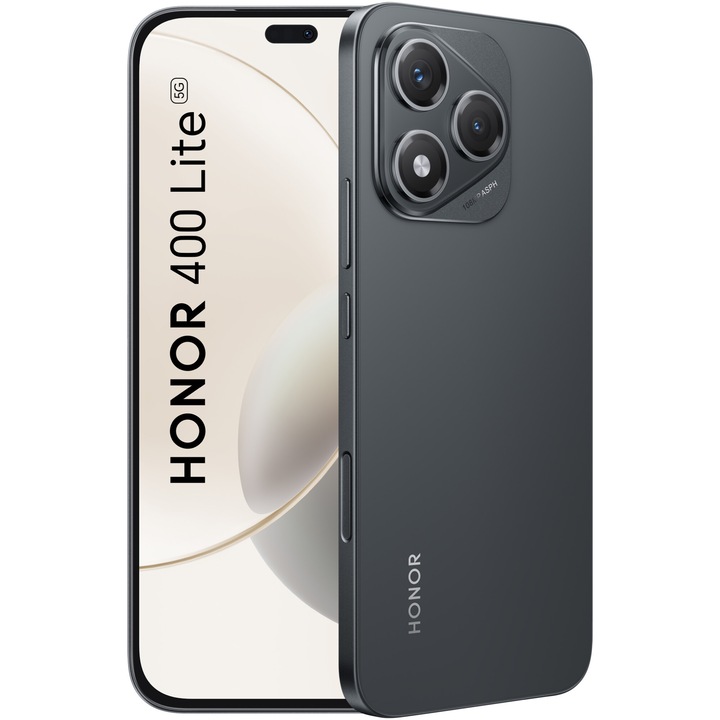 Мобилен телефон HONOR 400 Lite, Dual SIM, 8GB RAM, 256GB, Velvet Black