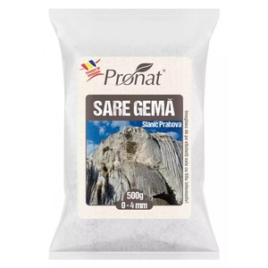Sare alimentara Slanic Prahov, gema 0-4, 500gr Pronat