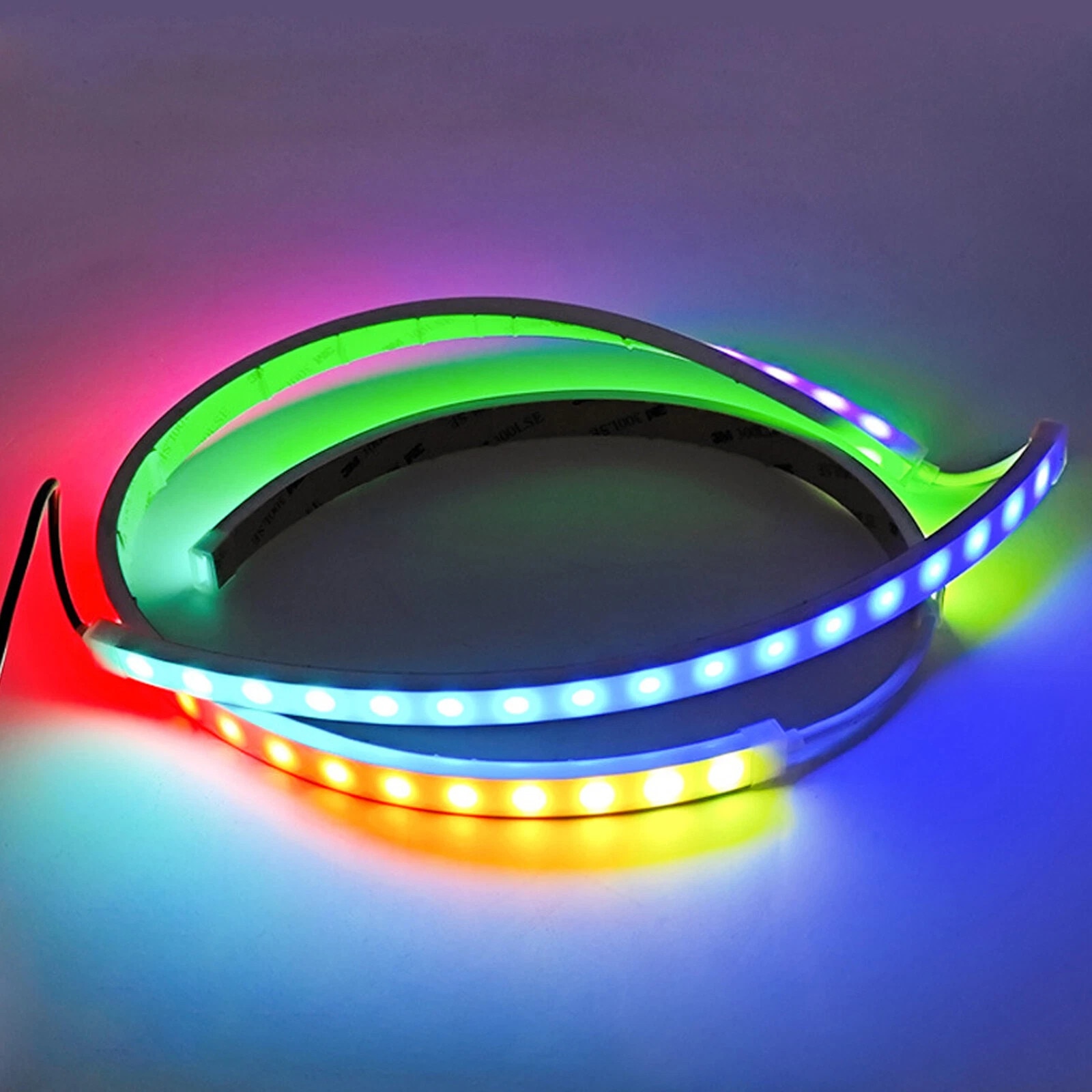 Banda LED pentru monitor, Banda de lumina inteligenta RGB LED ...