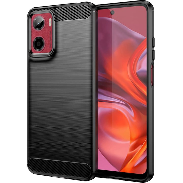 Tok, Tech-Protect TPU karbon tok Motorola Moto G05 / E15 készülékhez, fekete
