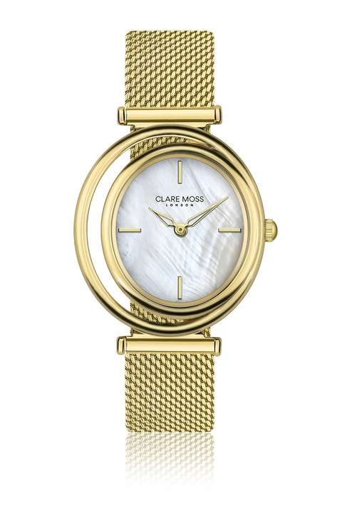 Clare Moss, Kalóla gyöngyház számlappal, Aranyszín