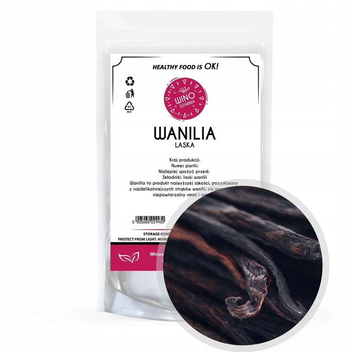 Lasca de vanilie, winoszarnia, 12-14cm, naturala, 1 bucata