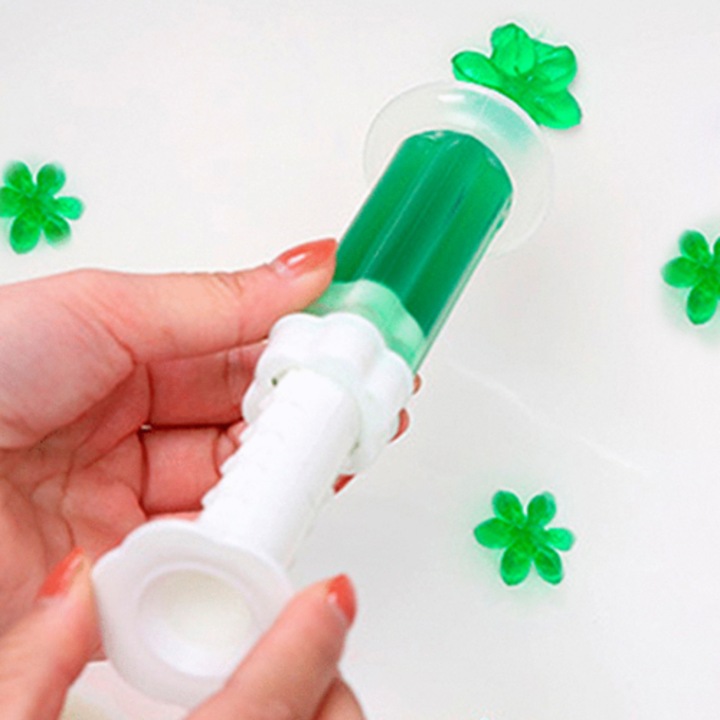 Освежител за тоалетна чиния с гел, директно нанасяне върху тоалетната чиния, почистване на WC, 12 приложения, март