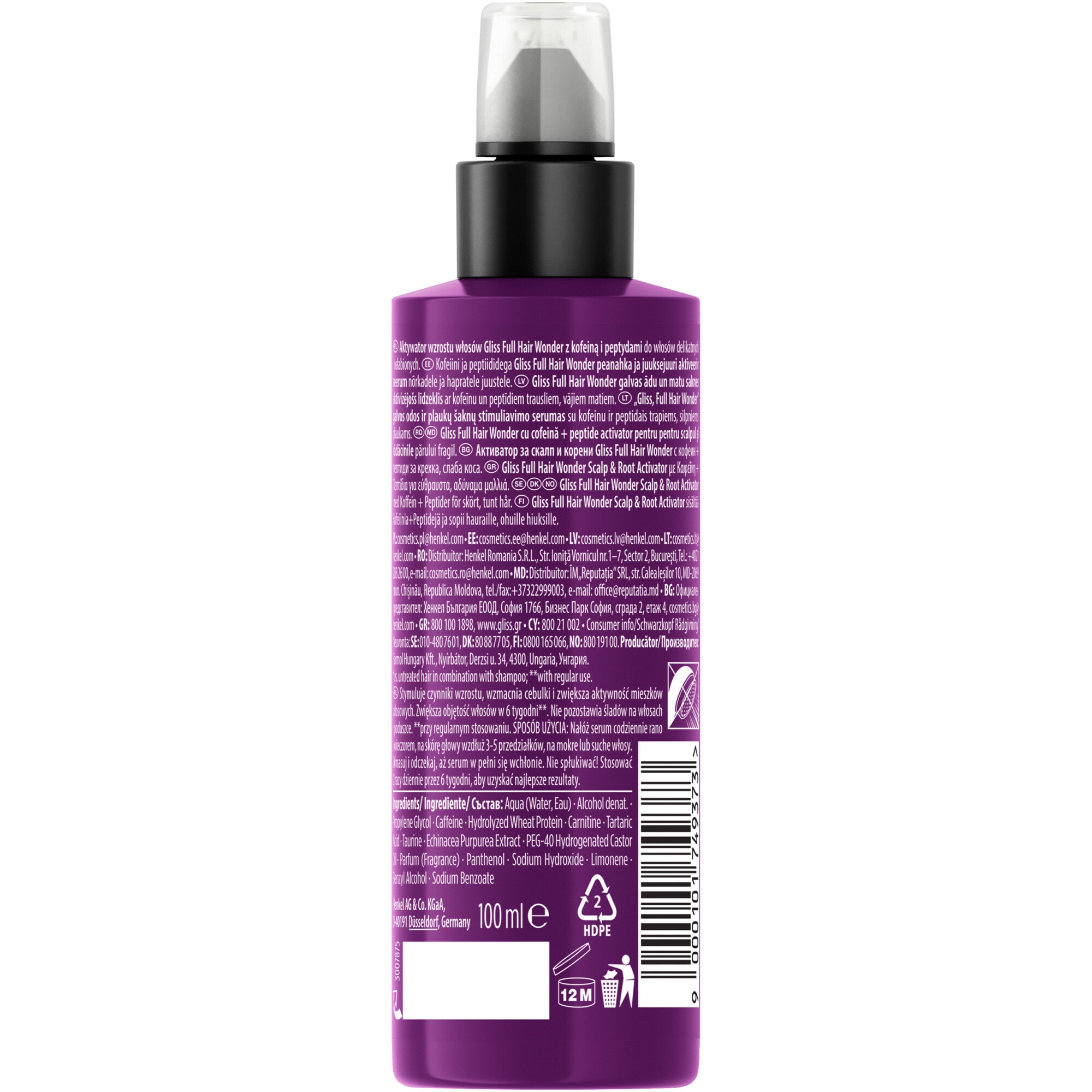 Tratament de par activator pentru scalp si radacini Schwarzkopf