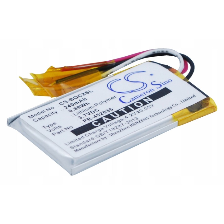 Baterie reincarcabila pentru Bose QC20 QuietComfort 20 Mio MiVue C330 MiVue C335, CS-BQC2SL