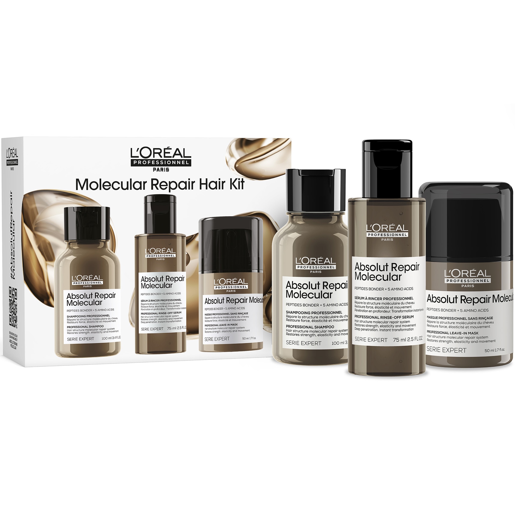 Set Travel Size Trio L'Oréal Professionnel Serie Expert Absolut