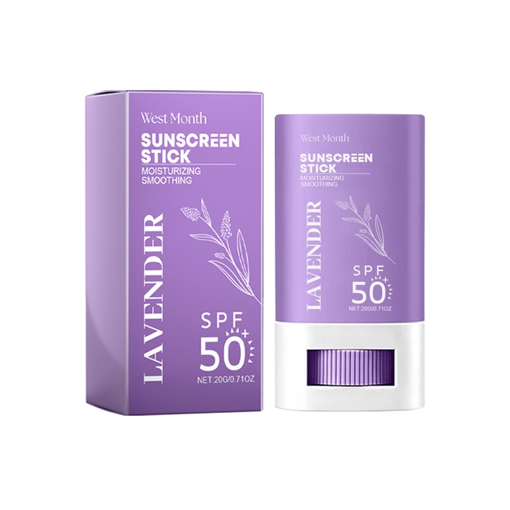 Crema de protectie solara stick, protectie UV, 20g, fara aditivi, potrivita pentru toate tipurile de piele