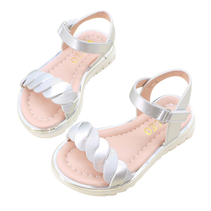 Сандали 291 сребро 105112, Сребрист