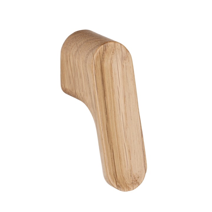 Buton pentru mobila Luv Wood, finisaj stejar, 17.5x51.2 mm