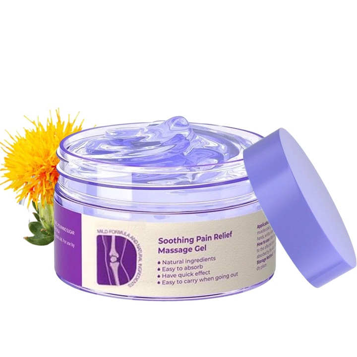 Gel pentru ingrijirea articulatiilor CENYEDA, Gel Rapid pentru Muschi si Articulatii, 100g - cu Turmeric, Ulei de Emu si MSM, Alinare Imediata a Durerii Extrase de Arnica si Condroitina, Textura Usoara