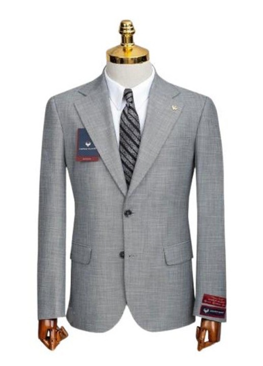 Sacou clasic pentru barbati, Talia 1, AR-6-1, Gri