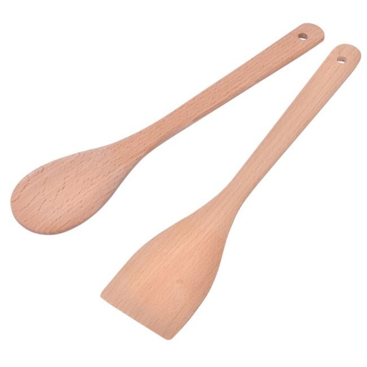 Set- Spatula/Lingura de Lemn 30cm