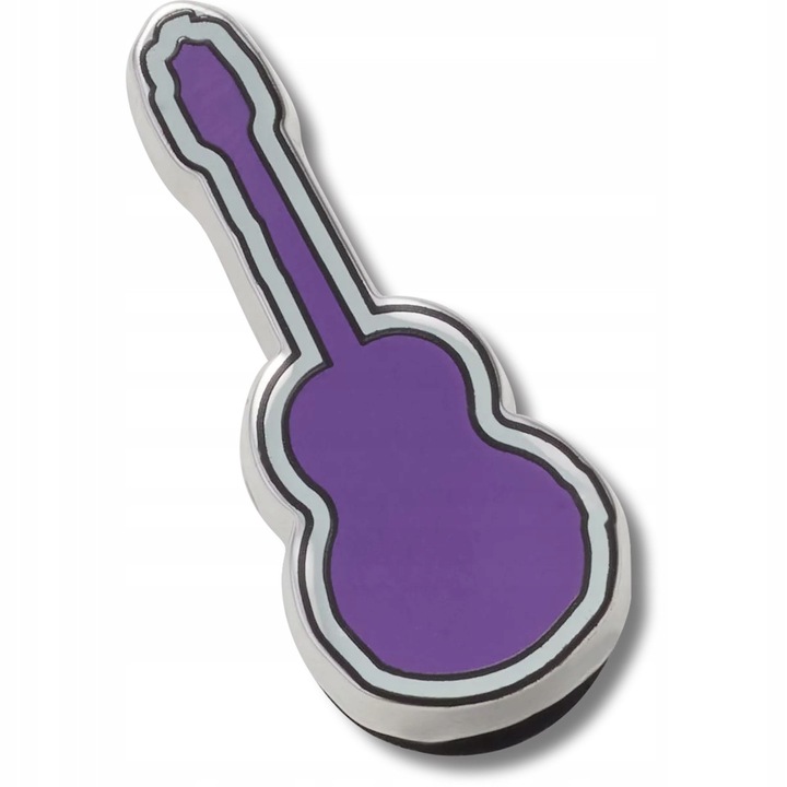 Crocs, Accesoriu incaltaminte Jibbitz, Purple Guitar, Multicolor
