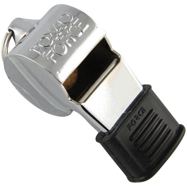 Fluier Fox 40 Superforce CMG Oficial, argintiu