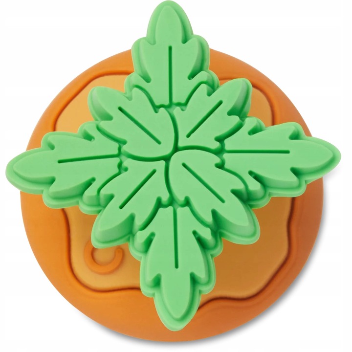 Crocs, Accesoriu incaltaminte Jibbitz, 3D Palm Tree, Multicolor