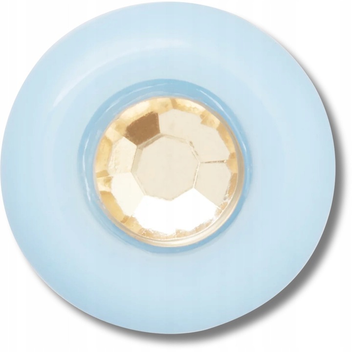 Crocs, Accesoriu incaltaminte Jibbitz, Blue and Green Acrylic, Multicolor