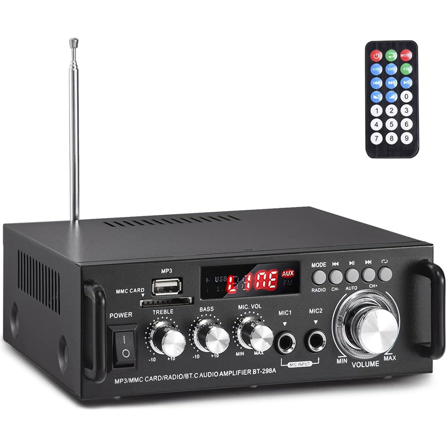 Amplificator Yamaha A-S300, 2.0, 60W RMS, Negru - eMAG.ro